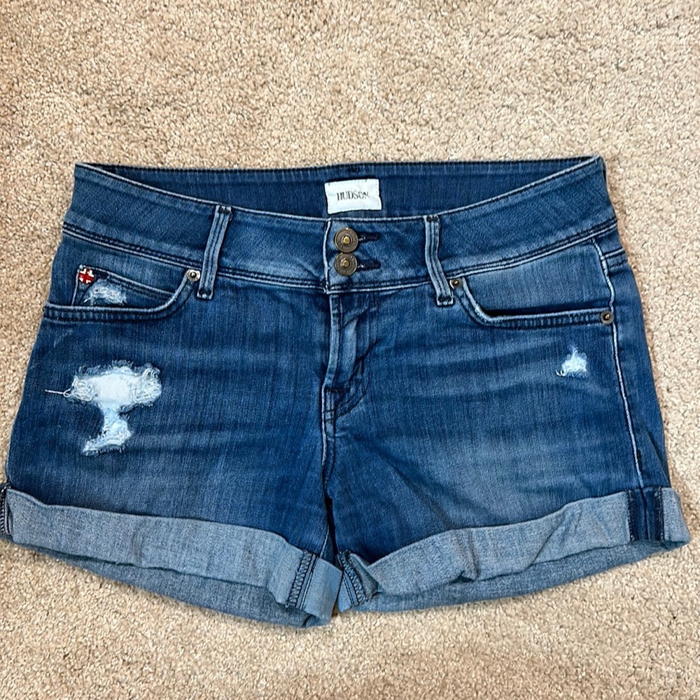 Cuffed Hudson Denim Jeans